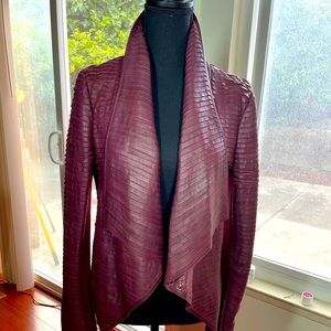 Real Leather wrap Jacket